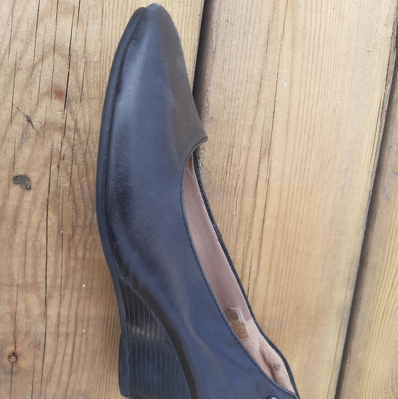 Hush puppies wedge shoes - leather - Picture 8 of 9